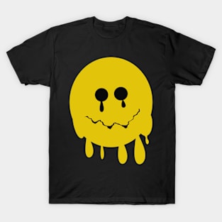 Smiley Face Melt T-Shirt